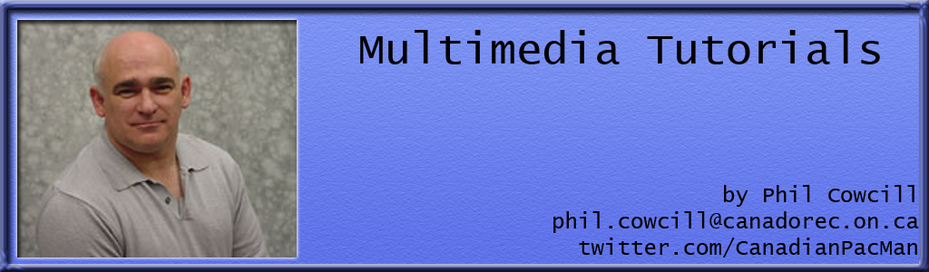 Multimedia Tutorials Banner